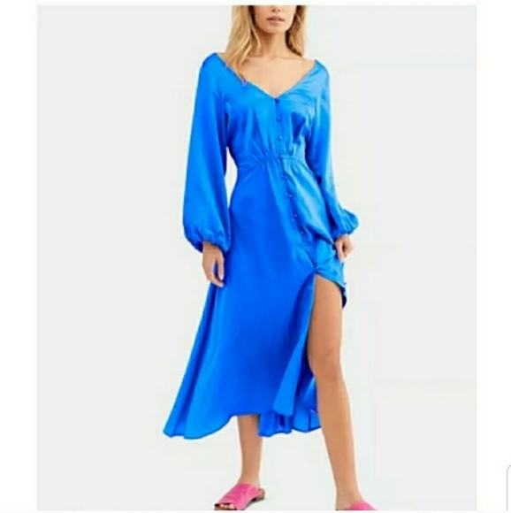 Free People Later Days Midi Dress - Picture 3 of 3